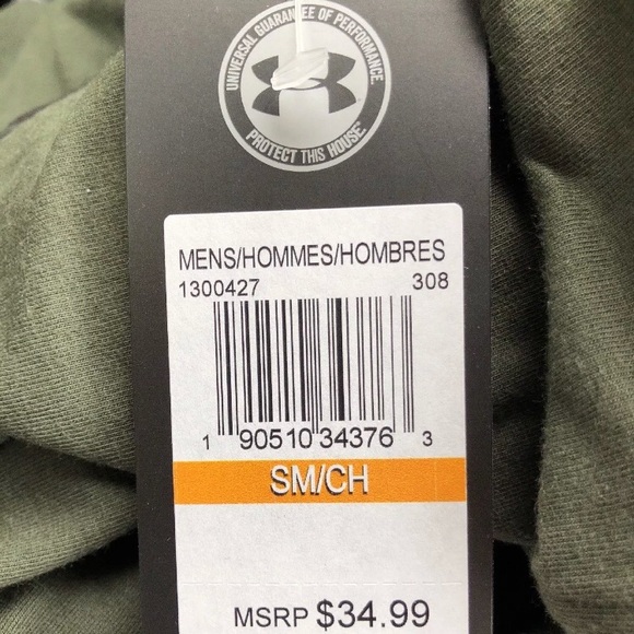 Under Armour Star Wars Darth Vader Shirt Green NWT - Picture 2 of 3